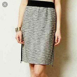 Anthropologie Leifsdottir side zipper pencil skirt